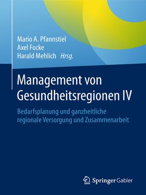 cover image of Management von Gesundheitsregionen IV